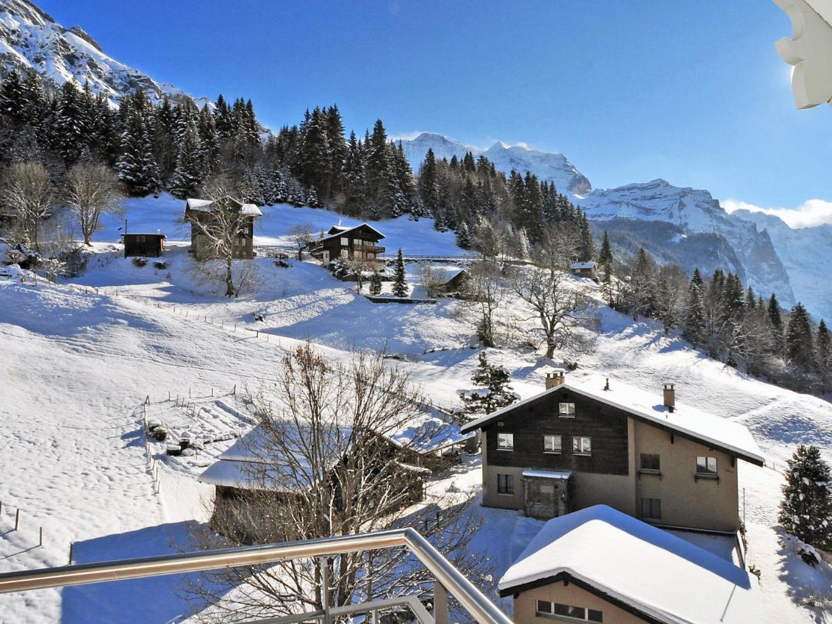 Apartment Mittaghorn-3 By Interhome Wengen Esterno foto