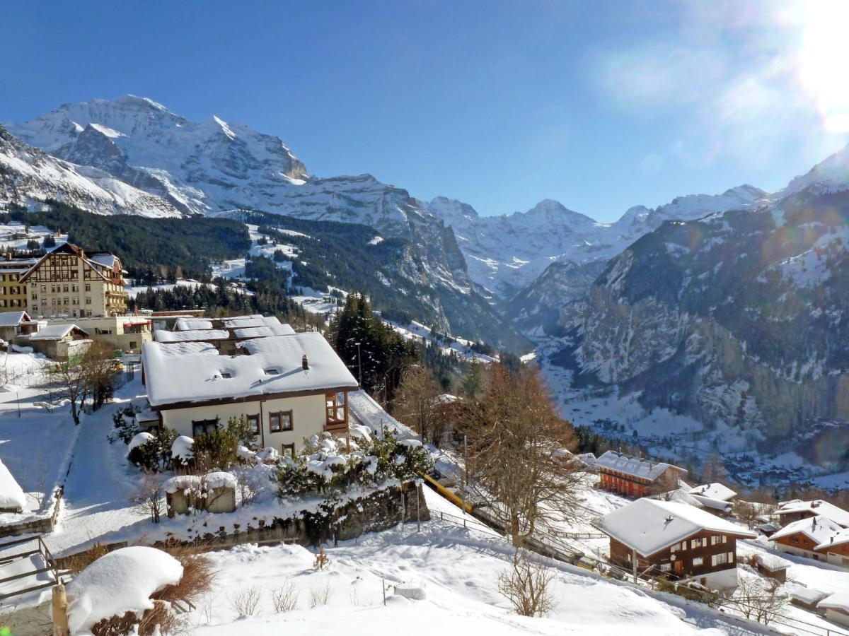 Apartment Mittaghorn-3 By Interhome Wengen Esterno foto