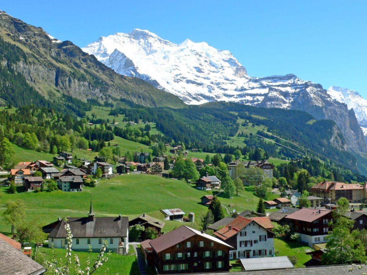 Apartment Mittaghorn-3 By Interhome Wengen Esterno foto